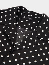 Balmain Polka Dot-Print Crepe Shirt