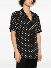 Balmain Polka Dot-Print Crepe Shirt