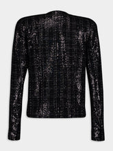 Balmain Sequin-Embellished Tweed Jacket