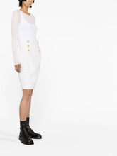 Balmain Tweed Mini Skirt