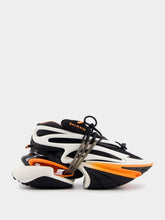 Balmain Unicorn Black And Orange Sneakers