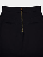 Balmain Virgin Wool Mini Skirt