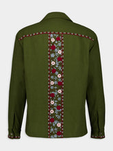 Baziszt Saff Embroidered Shirt