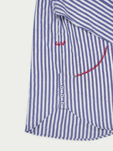Baziszt Soleil Hooded Shirt Blue