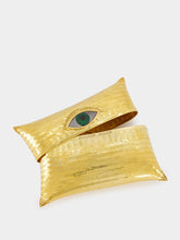 Begüm Khan Evil Green Eye Evening Clutch