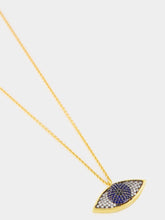 Begüm Khan Nazar Mini Blue Necklace