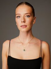 Begüm Khan Nazar Mini Green Necklace