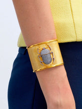 Begüm Khan Pharaoh crystal cuff