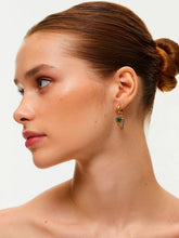 Begüm Khan Shrimp Hoop crystal piercing