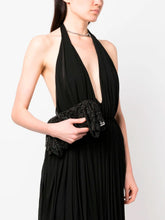 Benedetta Bruzziches Venus La Grande Black crystal clutch