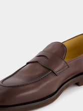 Brunello Cucinelli Buffed Calfskin Penny Loafers