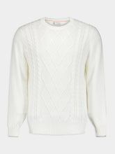 Brunello Cucinelli Cable Knit Crewneck Sweater