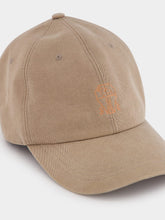 Brunello Cucinelli Embroidered Logo Brown Cap