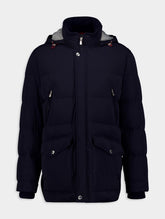 Brunello Cucinelli Feather-Down Hooded Jacket