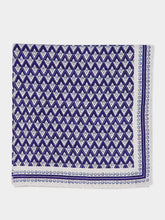 Brunello Cucinelli Geometric Silk Pocket Square