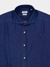 Brunello Cucinelli Long-Sleeve Denim Shirt