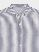 Brunello Cucinelli Long-Sleeve Striped Buttoned Shirt