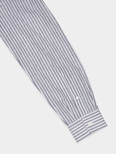 Brunello Cucinelli Long-Sleeve Striped Buttoned Shirt