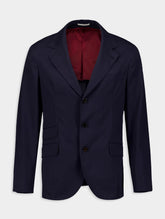 Brunello Cucinelli Single-Breasted Cotton Blazer