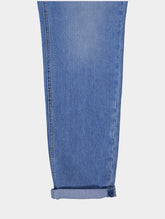 Brunello Cucinelli Straight-Leg Blue Cotton Jeans