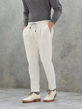 Brunello Cucinelli Velvet Trousers With Drawstrings