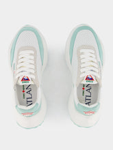 Casablanca Atlantis Logo Leather Sneakers