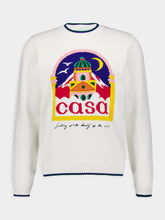 Casablanca Casa Intarsia Knit Jumper