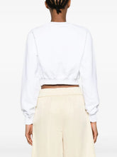 Casablanca Casa Sport Tennis Balls Cropped Sweatshirt