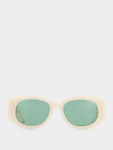 Casablanca Cream The Memphis Sunglasses