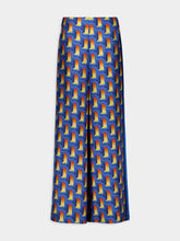 CasablancaGeometric Wide-Leg Trousers at Fashion Clinic