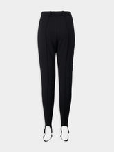 Casablanca High-Waist Twill Leggings
