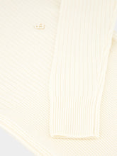 Casablanca Knitted Wool Turtleneck Sweater