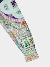 Casablanca Le Labyrinthe-Print Silk Shirt