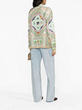 Casablanca Le Labyrinthe-Print Silk Shirt