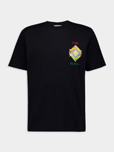 Casablanca Les Elements-Print Cotton T-shirt