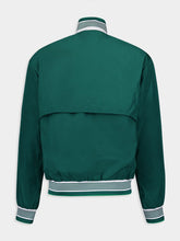 Casablanca Logo-Patch Green Track Jacket
