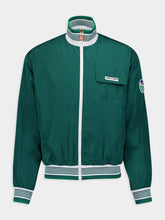 Casablanca Logo-Patch Green Track Jacket