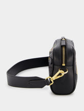 Casablanca Logo-Plaque Crossbody Leather Bag