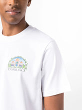 Casablanca Logo-Print Organic-Cotton T-Shirt