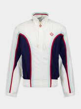 Casablanca Panelled Mock Neck Track Jacket