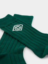 Casablanca Ribbed Knit Socks