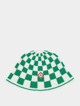 Casablanca Scuba Square Cotton Crochet Hat