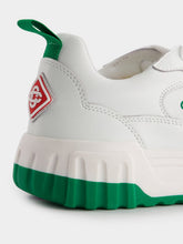 Casablanca Tennis Court Leather Sneakers