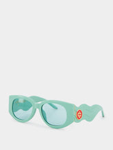 Casablanca The Memphis Oval-Frame Sunglasses