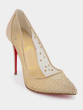 Christian Louboutin Follies Strass 100mm leather pumps