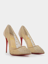 Christian Louboutin Follies Strass 100mm leather pumps