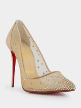 Christian Louboutin Follies Strass 100mm leather pumps