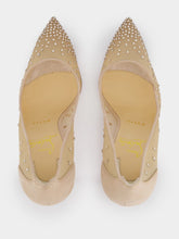 Christian Louboutin Follies Strass 100mm leather pumps