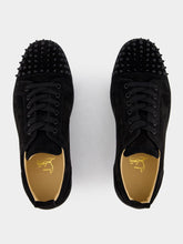 Christian Louboutin Louis Junior Suede Calf And Spikes