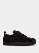 Christian Louboutin Louis Junior Suede Calf And Spikes